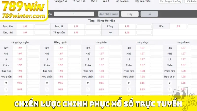 Chiến lược chinh phục xổ số trực tuyến
