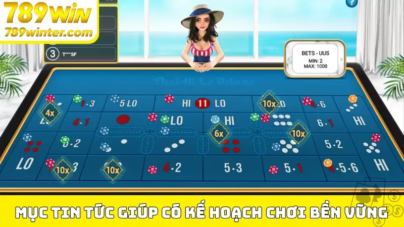 Mục tin tức 789Win giúp người chơi xây dựng kế hoạch chơi bền vững